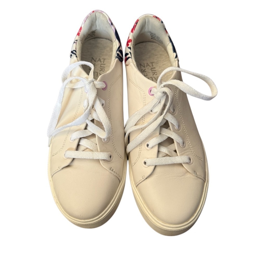 Naturalizer Morrison 2.0 Women's White Lace-Up Sneakers-Size 8.5